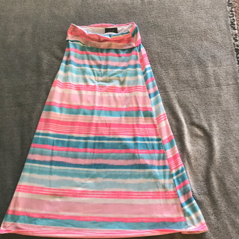 Striped skirt size 10 girls